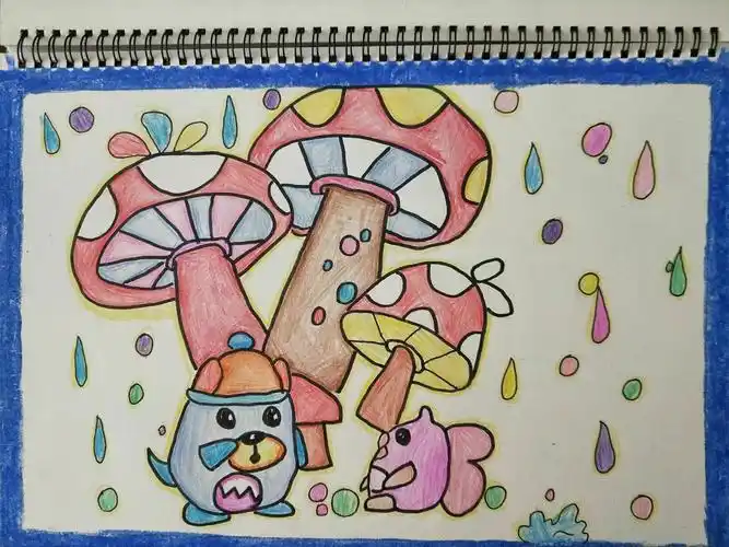 画画是我的最爱!它使我的生活变得丰富多彩.