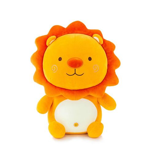 太阳花小狮子玩偶公仔毛绒玩具女孩床上睡觉抱枕大娃娃 蹲姿高40cm