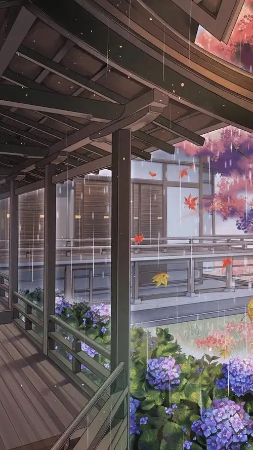 日式动漫很治愈的ins风手机壁纸 日系二次元背景图大全分享