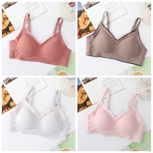 分体泳衣单独女文胸单件游泳衣上衣比基尼背心纯色黑白潜水服泳装