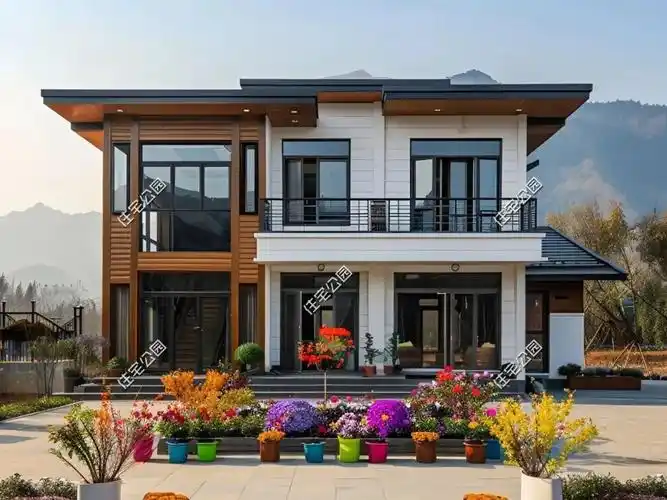 10款现代中式农村别墅,现代融入中式,才适合乡村!