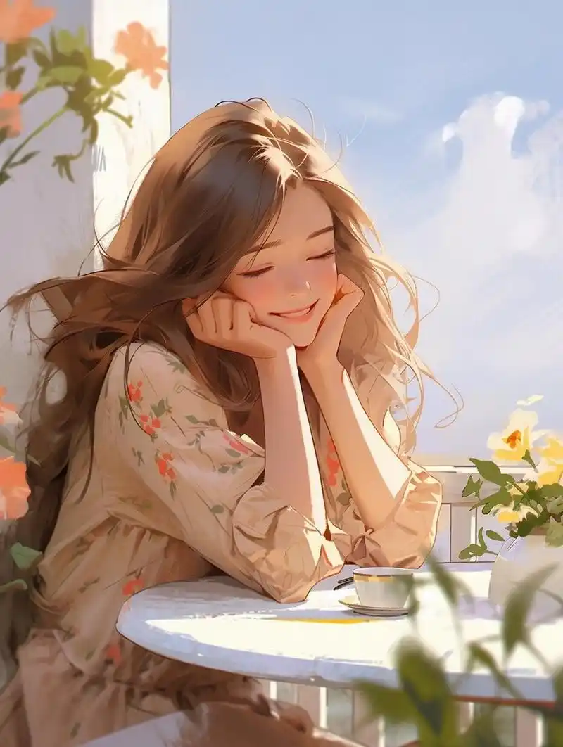 做一个很哇塞的自己07|治愈系女生头像分享 97很喜欢赛琳娜