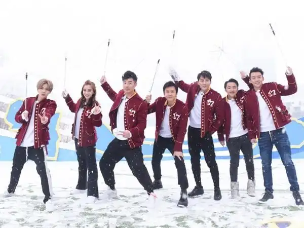 ▼跑男成员英语实力.(图/翻摄自《奔跑吧》微博)