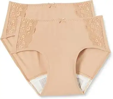 chikas saraffy plus 卫生巾短裤 [日用] 卫生巾短裤 侧面蕾丝 卫生巾