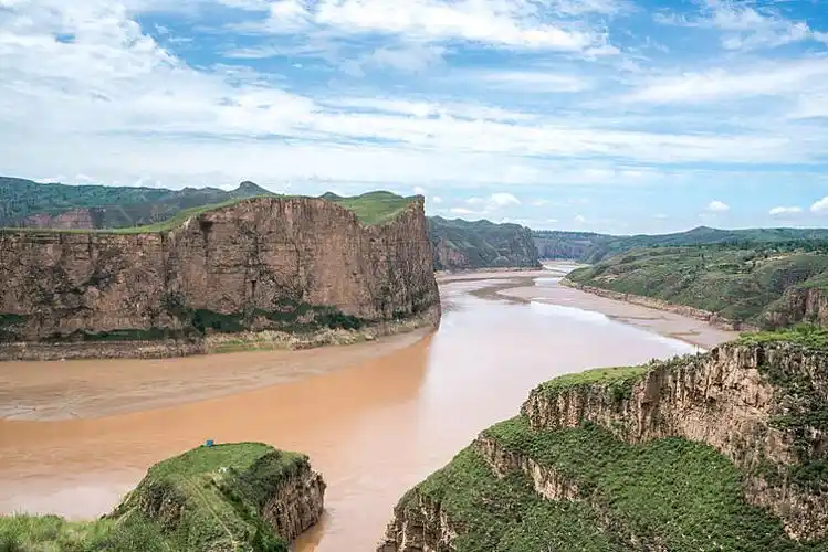 黄河太极湾图片_黄河太极湾高清图片_全景视觉