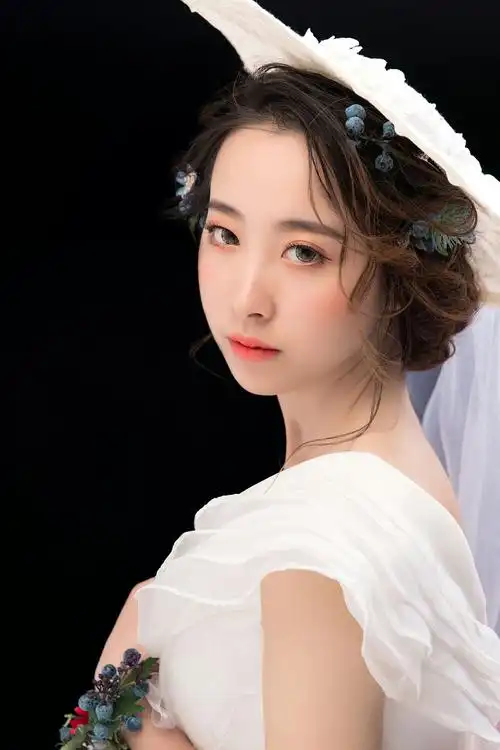 唯美系新娘化妆造型