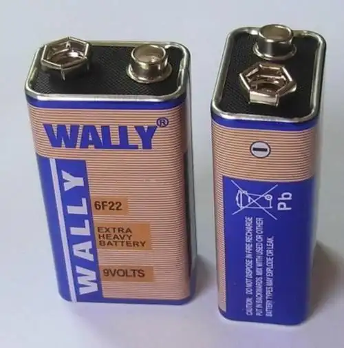 6f22电池9v碳性干电池生产厂家