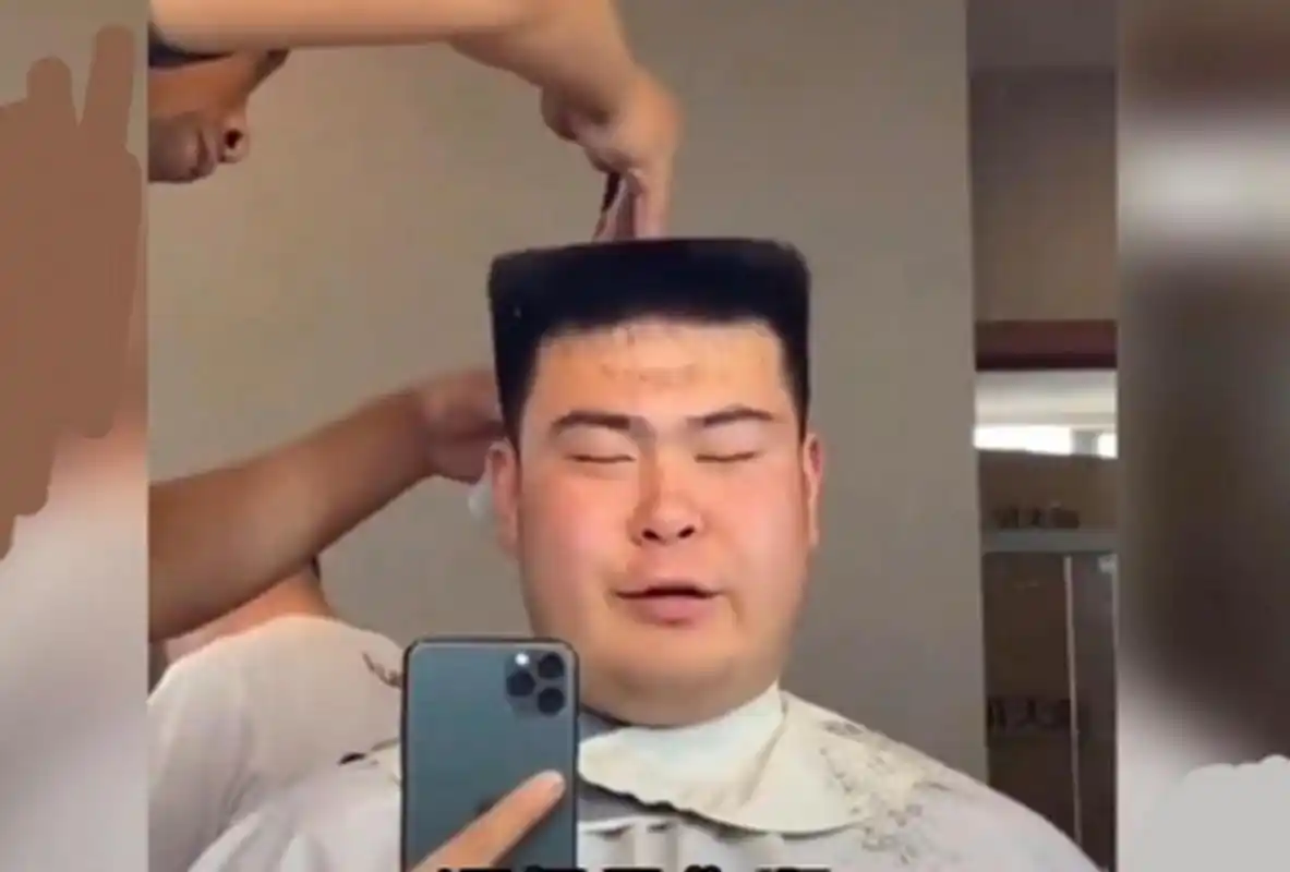 剪头发还得是你啊,就你剪得最砖头