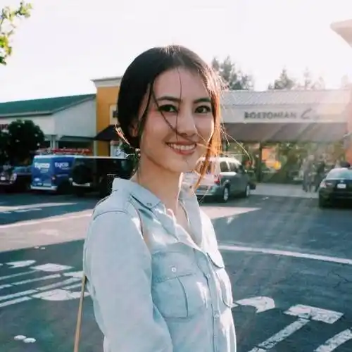 女生头像 明星 高圆圆 微笑