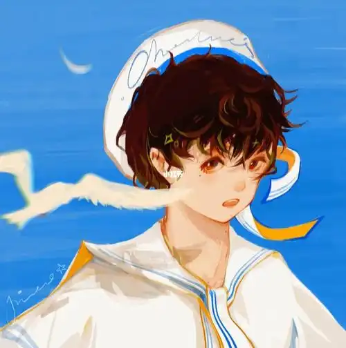 插画  #原创  #头像  #寻找小红书绘画大神  #水手服  #周深  #绘