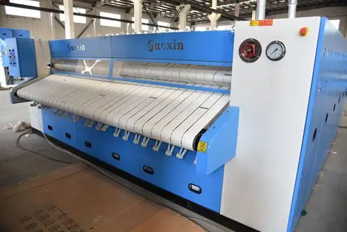 工业高速 6 卷式熨烫机 3300毫米,工业洗衣平台式洗衣机