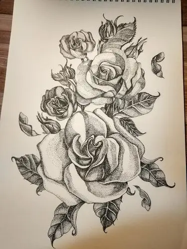 点绘----玫瑰 - 原创作品 - 站酷(zcool)