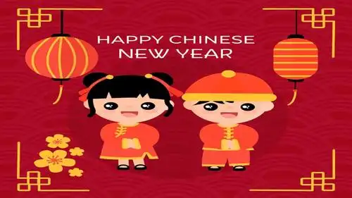 2021牛年新年手工贺卡创意背景图