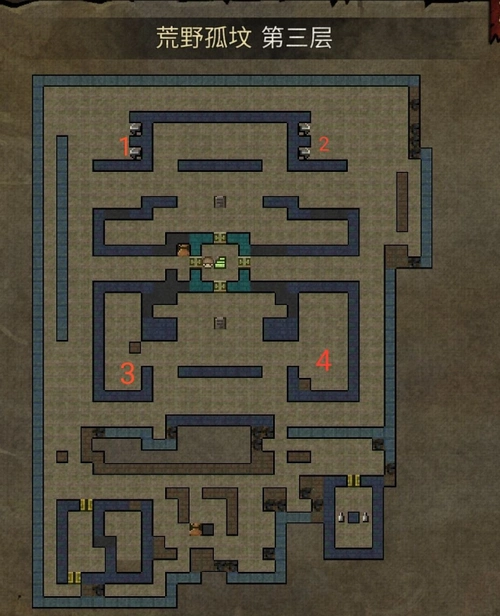 萌新挖到鲁班钥匙就兴冲冲地开了机关门进了支线地图,把整个图都快挖