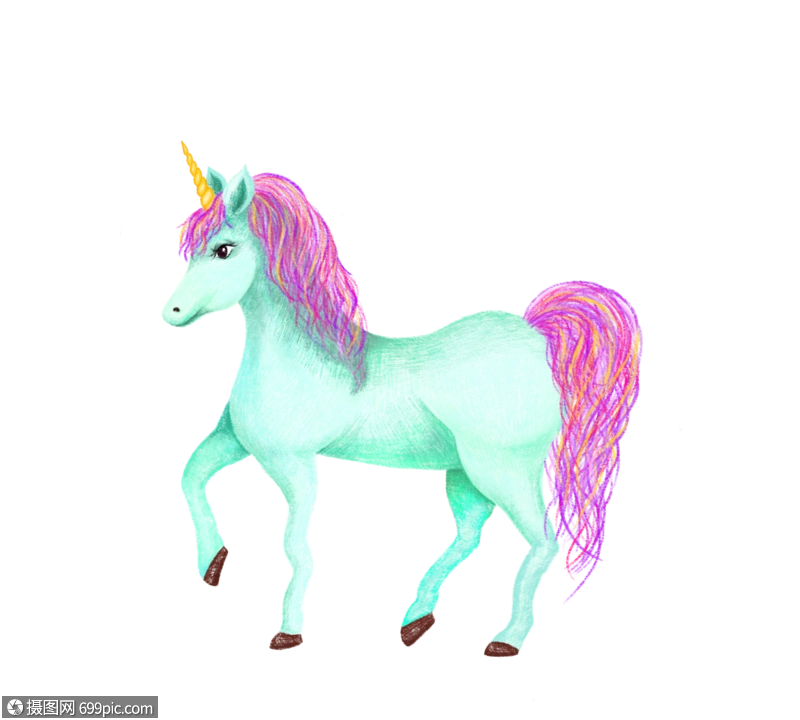 独角兽高清图片素材