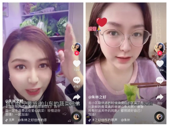 武汉夫妻抖音记录封城日记:收到了山东白菜,东北土豆和河南烩面