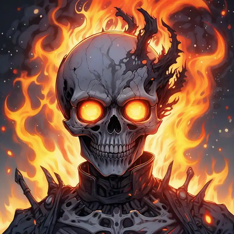 92骷髅头头像大放送97 这组骷髅头头像真的太酷了!