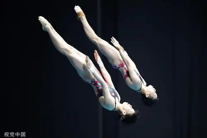 第五金来了陈芋汐全红婵跳水女双十米台夺冠