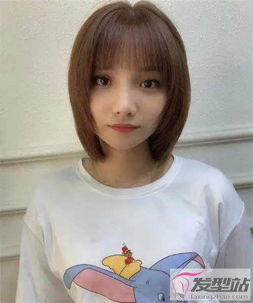 最新女生波波头短发大脸圆脸秒变巴掌脸