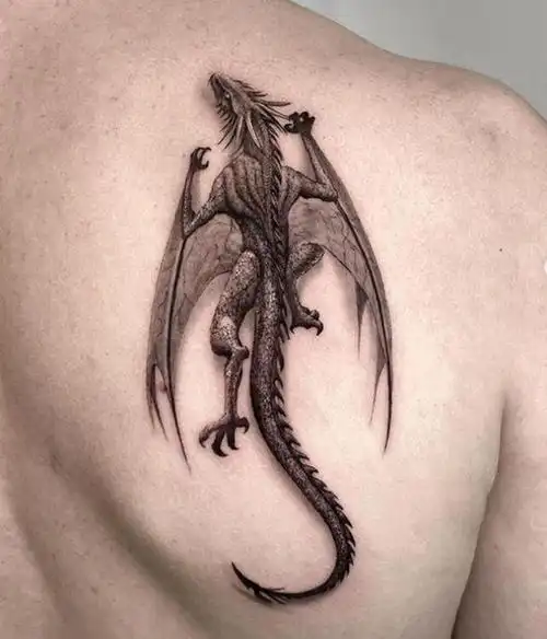 拼接设计创意感十足的现代潮流纹身