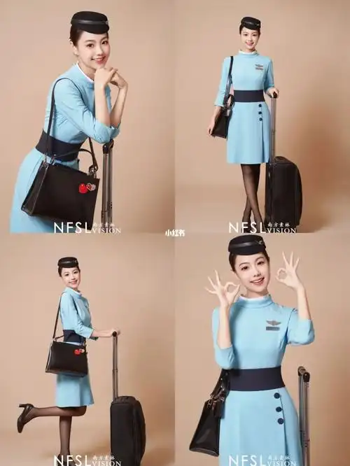 厦门写真小白鹭厦航空姐制服照76