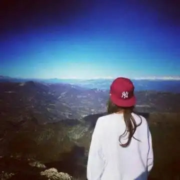 意境背影头像图片女生