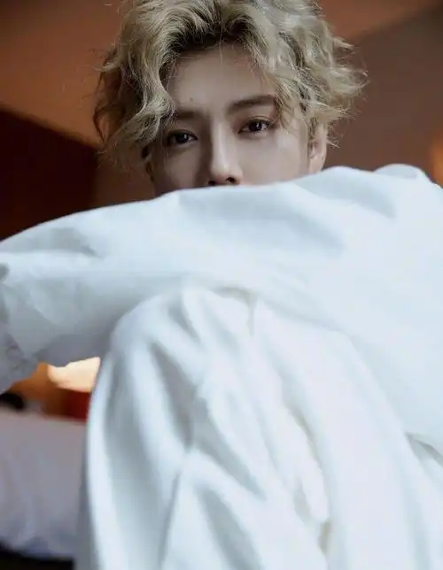 >首页>图片大全>明星>鹿晗金色卷发帅气写真图片> ( 1 / 9 ) 2020-08