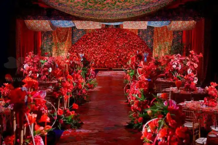 中式婚礼布置效果图