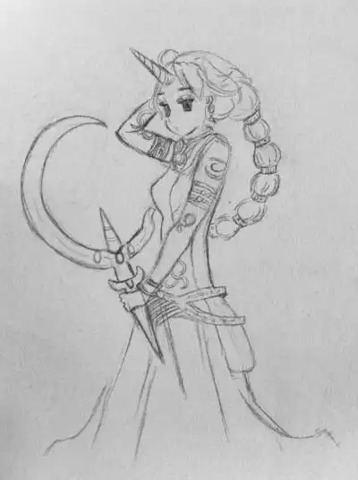 lol奶妈 手绘 线描