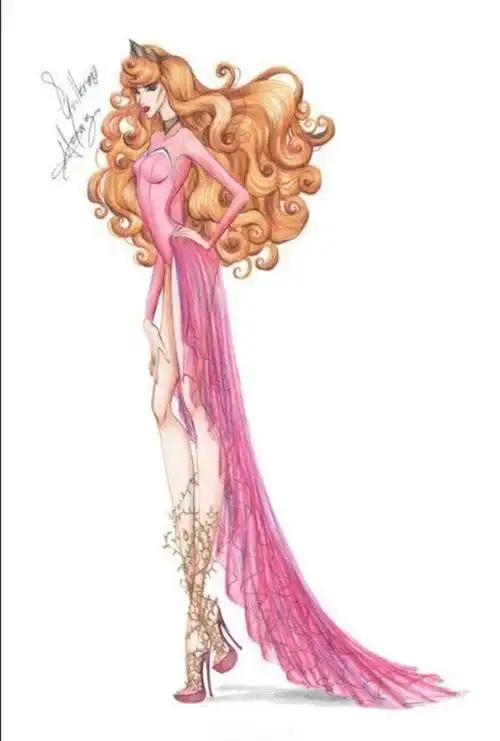 迪士尼公主变身时尚性感超模-轻奢网