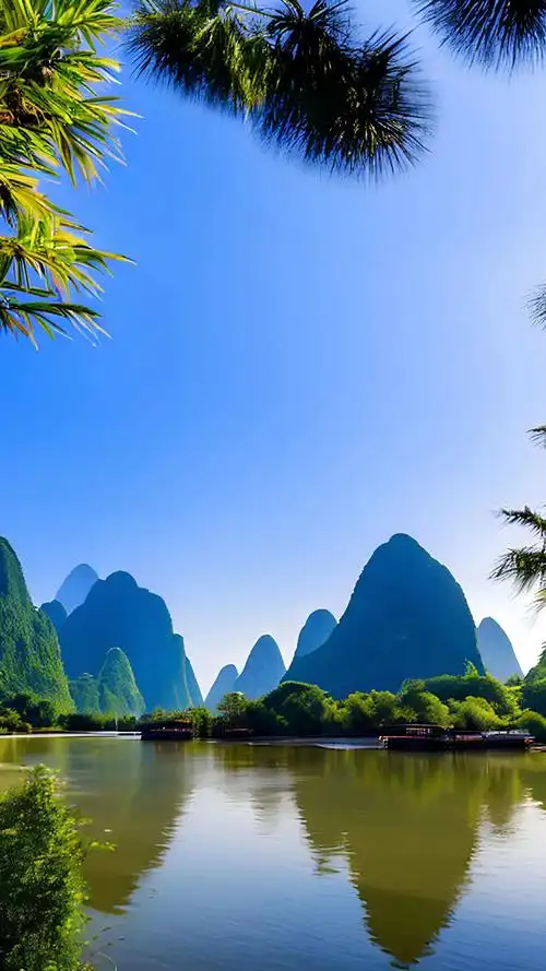 美景天城之桂林!走进桂林深出风景吏美#桂林山水甲天下 #好山 - 抖音