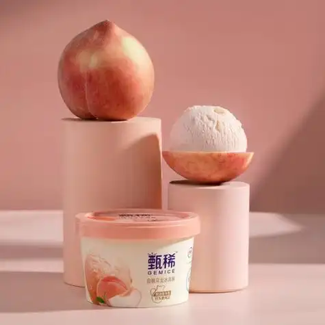 伊利冰淇淋 shuhua 舒化 伊利 甄稀冰淇淋单杯装 白桃乌龙90g杯*1多少