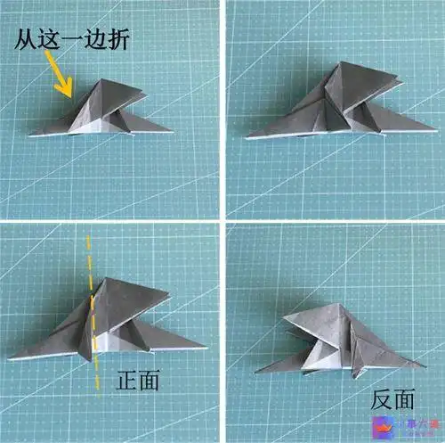 手工折纸立体翼龙怎么折详细教程来了视频 图文