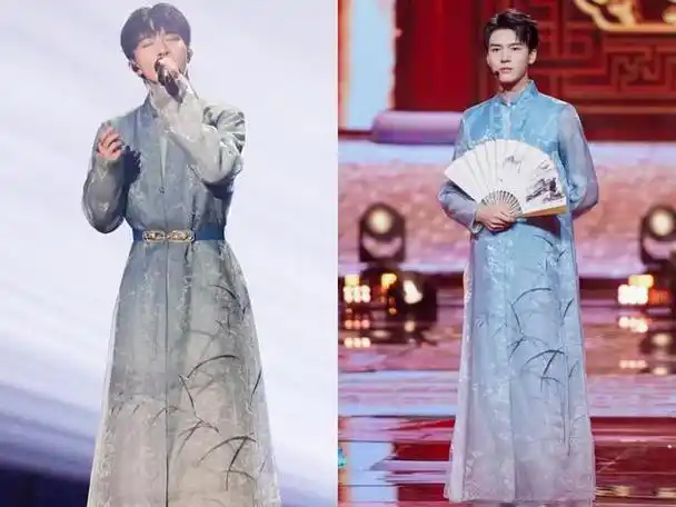 龚俊宫廷风杨超越抹胸透视裙阿云嘎绿西装撞衫王安宇魏大勋