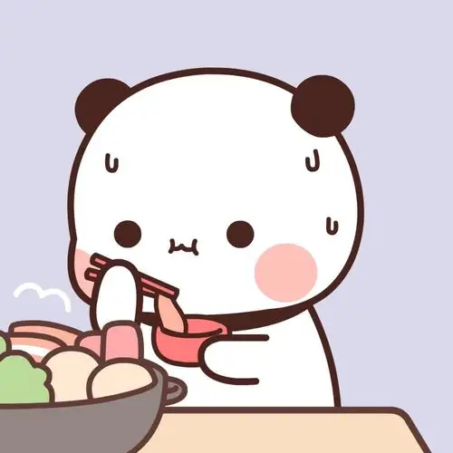 吃货一二,情侣头像