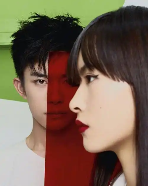 易烊千玺才是女神收割机和日模木村光希拍杂志大片