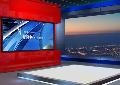 新闻演播室  时政新闻  新闻栏目背景  电视栏目  背景民生新闻