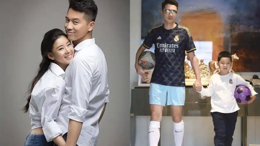 视帝老婆李小萌晒一家四口幸福日常,老大像妈老二像爸,俩儿子壮实