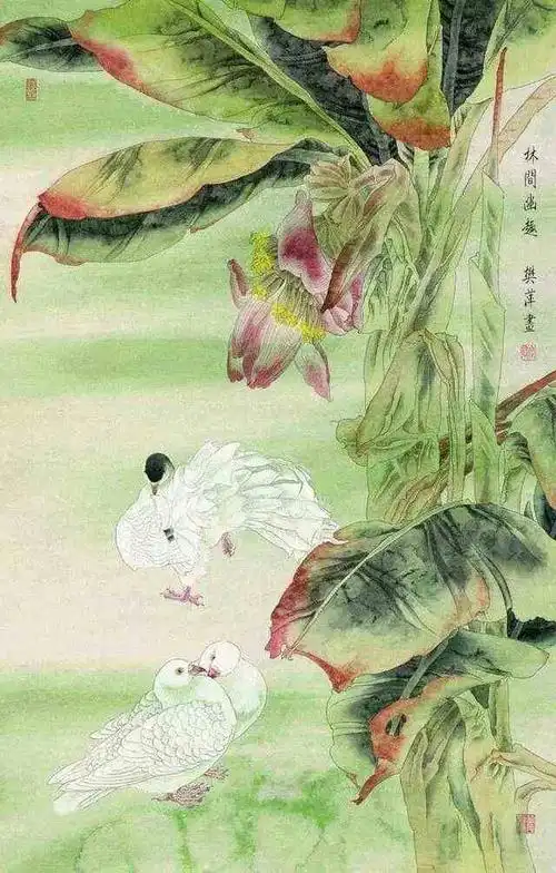 形色水墨各有千秋樊萍工笔花鸟画