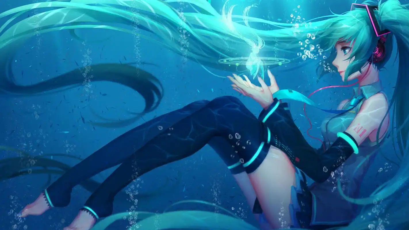 精选二次元动漫美女图片壁纸高清大图预览1920x1080_卡通动漫下载_美