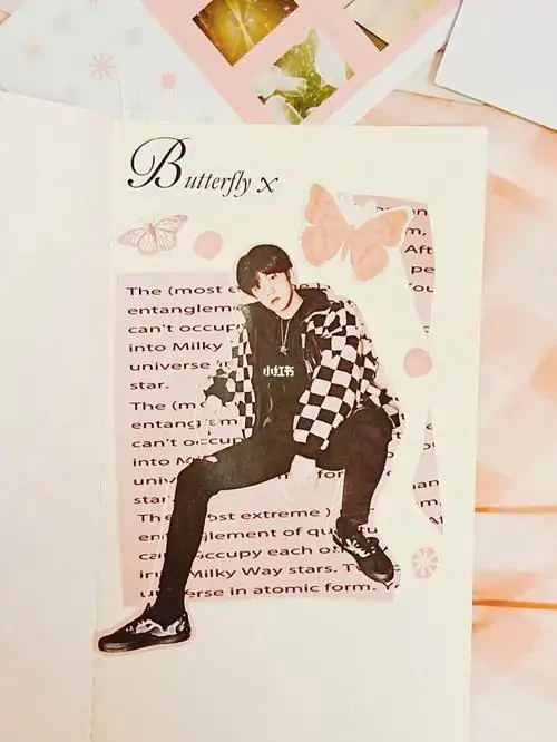 刘耀文  #手帐拼贴