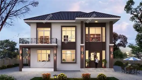 二层别墅设计图, 二层别墅设计图纸及效果图大全(2021年回农村养老)