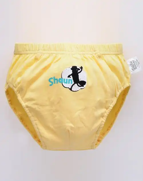 【三件起售】男童蓝色英文三角裤