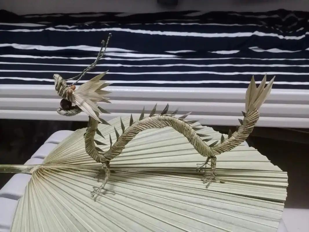 中国龙#非遗棕编#纯手工制作#棕编手工艺品 - 抖音