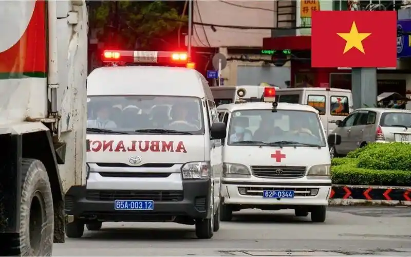 出警合集原版丰田大金杯西贡越南救护车响应choray医院救护车x3