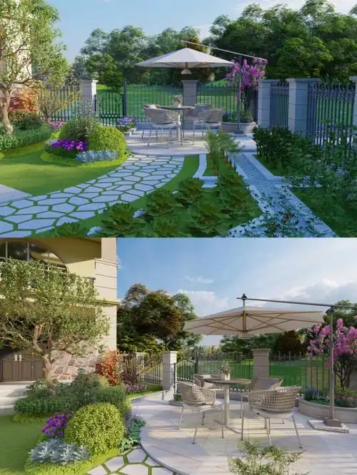 庭院花园设计好打理的实用花园菜园设计