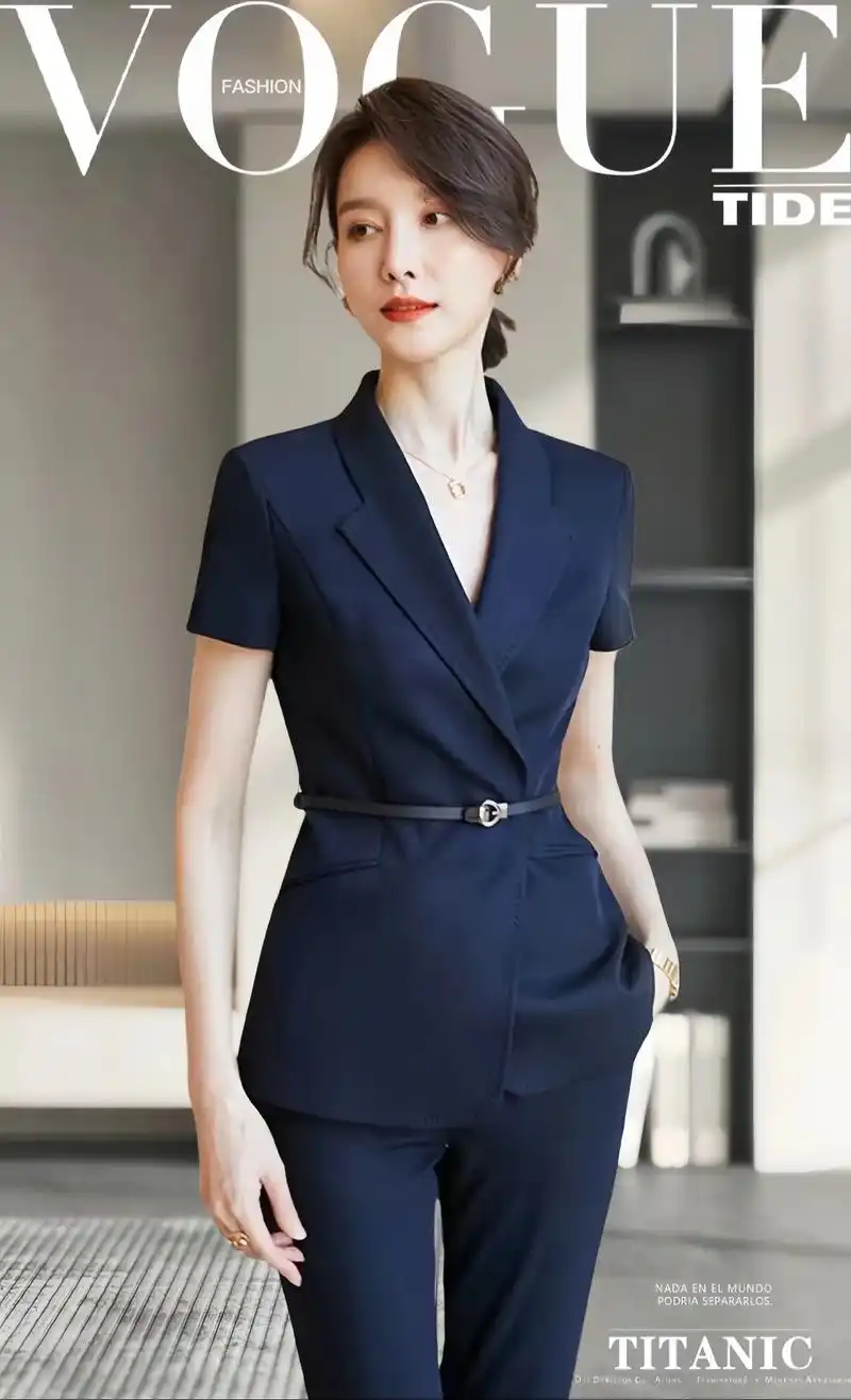 喜欢穿职业装的小姐姐看过来!春夏薄款职业装西装套装