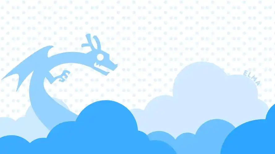 清新简约卡通风桌面壁纸