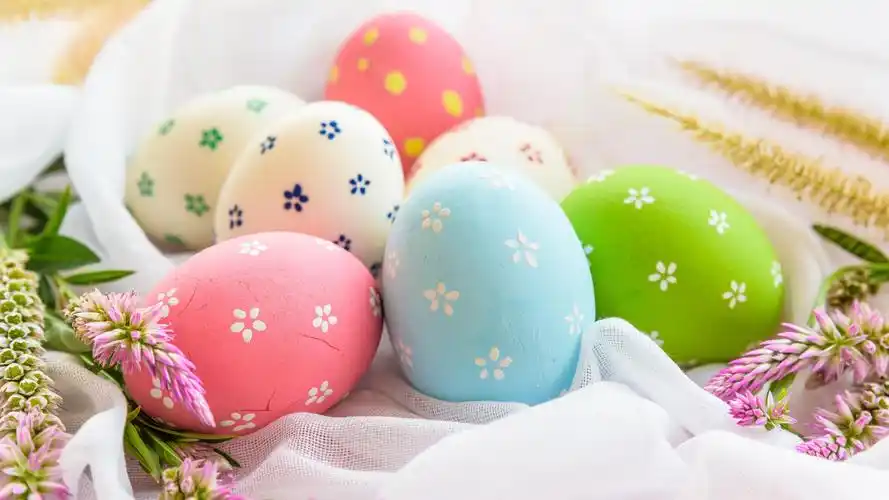 电脑壁纸 节日 节日合集 2021漂亮复活节彩蛋