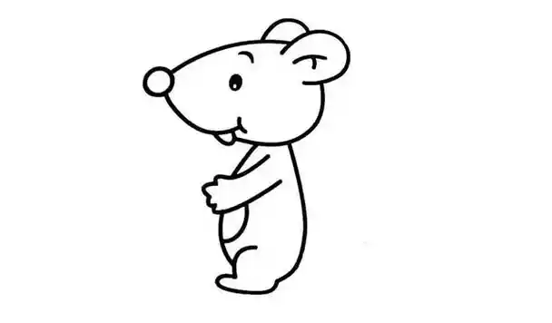 「简笔画」小老鼠简笔画怎么画?这样画简单又好看!